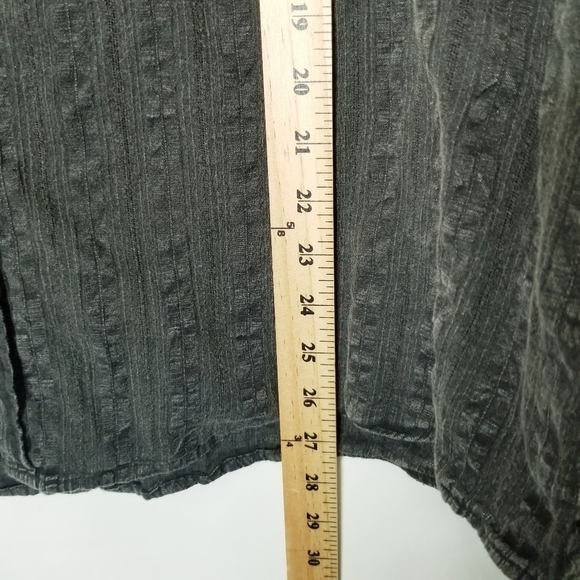 Ely 1878 Size XL  Factory Faded Embroidered  Black Pearl Snaps‎ Oversized - Picture 8 of 10